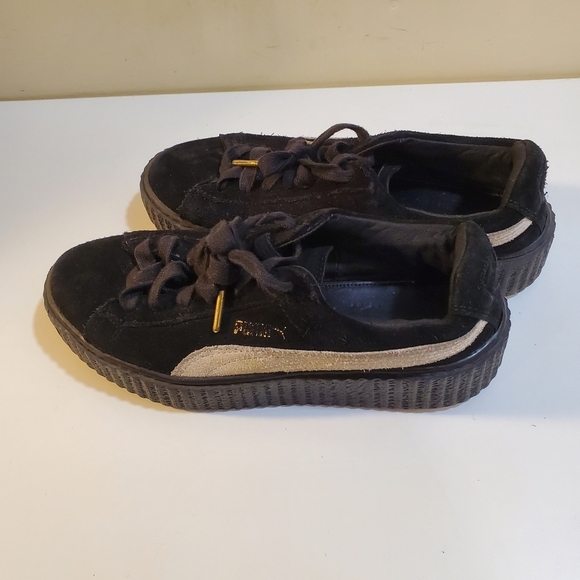 Puma Fenty by Rhianna black creepers womens sneakers size 8 - Picture 11 of 12